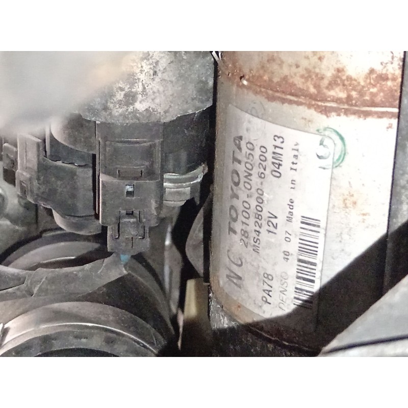 Recambio de motor arranque para toyota auris (_e15_) 1.4 d-4d (nde150_) referencia OEM IAM 281000N050 MS4280006200 
