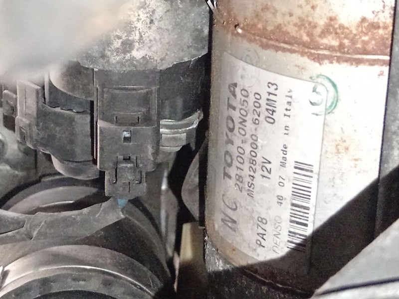 Recambio de motor arranque para toyota auris (_e15_) 1.4 d-4d (nde150_) referencia OEM IAM 281000N050 MS4280006200 