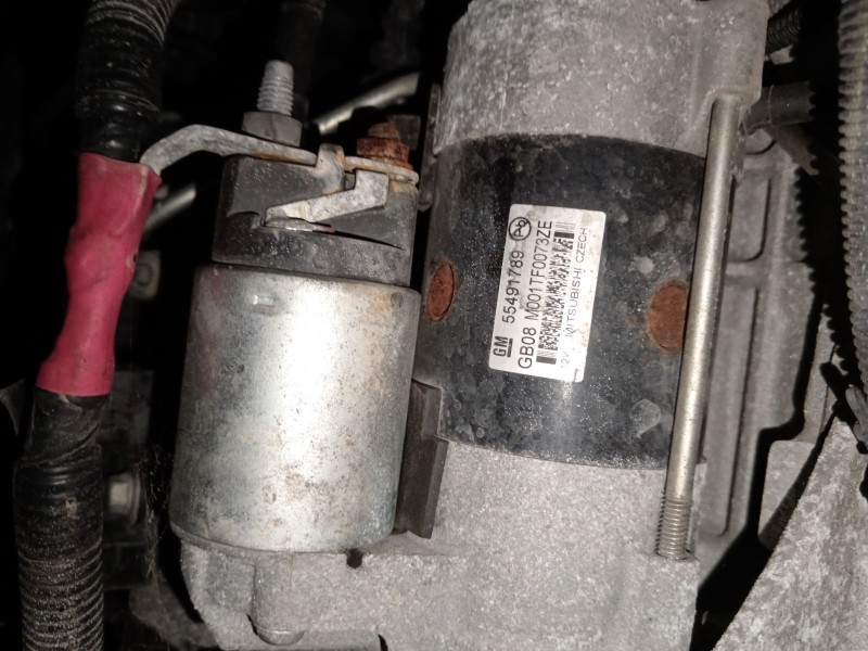 Recambio de motor arranque para opel zafira tourer c (p12) 1.6 cdti (75) referencia OEM IAM 55491789  