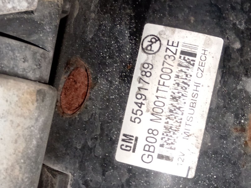 Recambio de motor arranque para opel zafira tourer c (p12) 1.6 cdti (75) referencia OEM IAM 55491789  