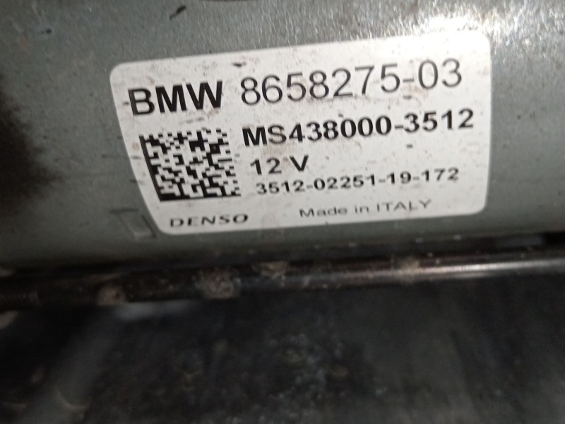 Recambio de motor arranque para mini mini (f55) one referencia OEM IAM 865827503 35120225119172 MS4380003512