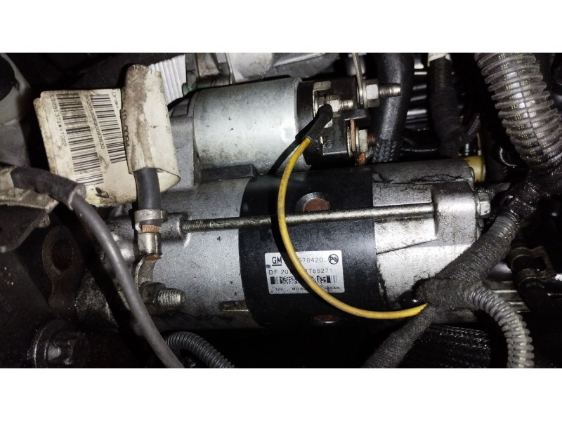 Recambio de motor arranque para opel astra j sedán 1.7 cdti (69) referencia OEM IAM 55578420 M002T86271 