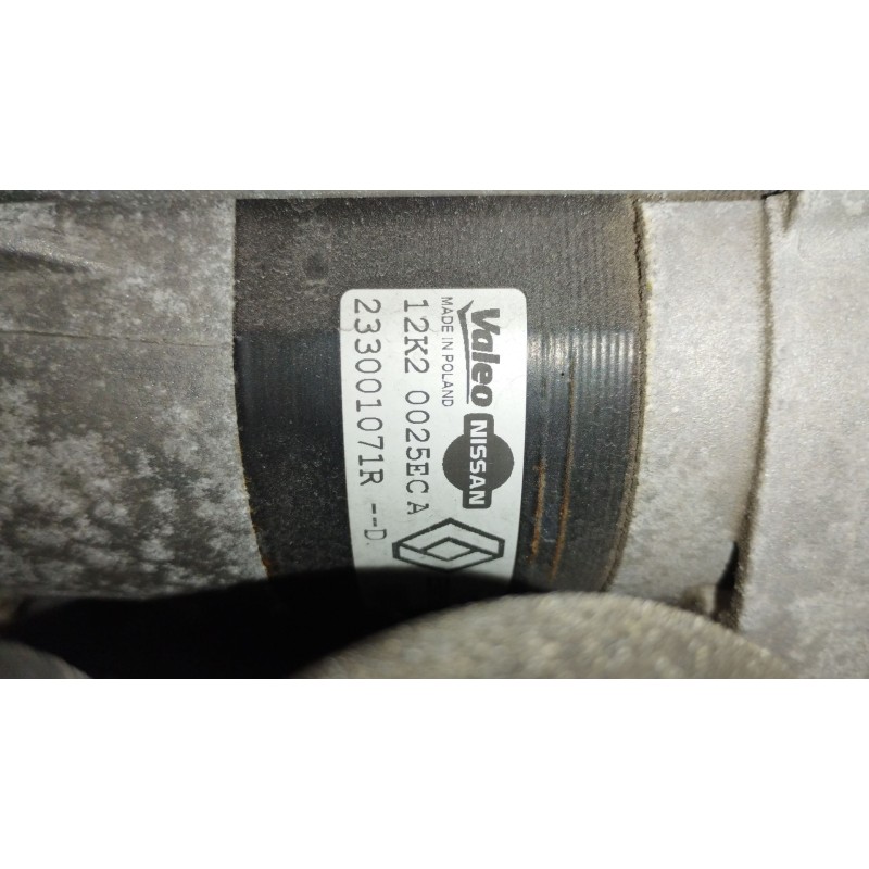 Recambio de motor arranque para renault scénic iii (jz0/1_) 1.2 tce referencia OEM IAM 233001071R ESW10E7 