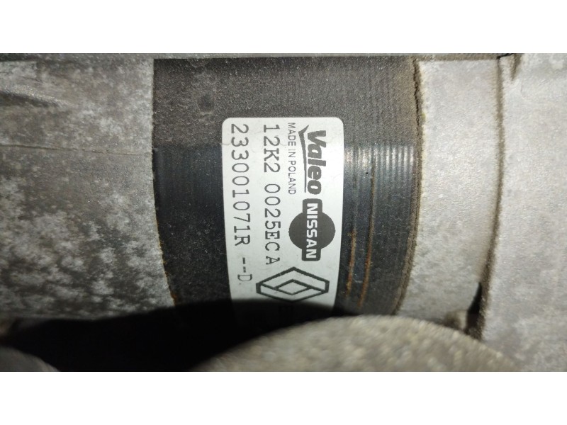 Recambio de motor arranque para renault scénic iii (jz0/1_) 1.2 tce referencia OEM IAM 233001071R ESW10E7 