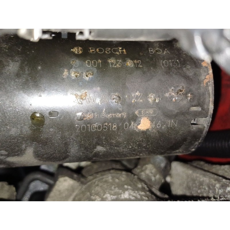 Recambio de motor arranque para seat ibiza iv (6j5, 6p1) 1.4 tdi referencia OEM IAM 02Z911023F 0001123012 