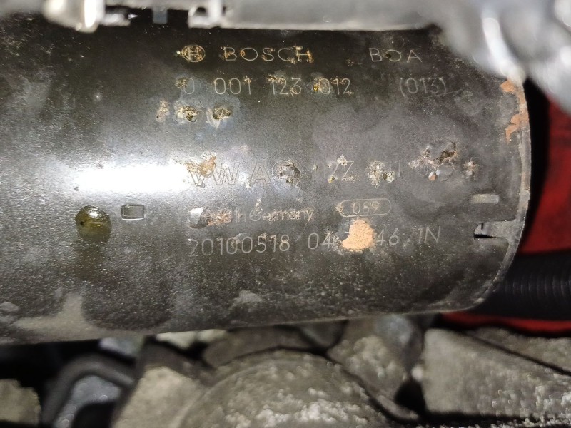 Recambio de motor arranque para seat ibiza iv (6j5, 6p1) 1.4 tdi referencia OEM IAM 02Z911023F 0001123012 