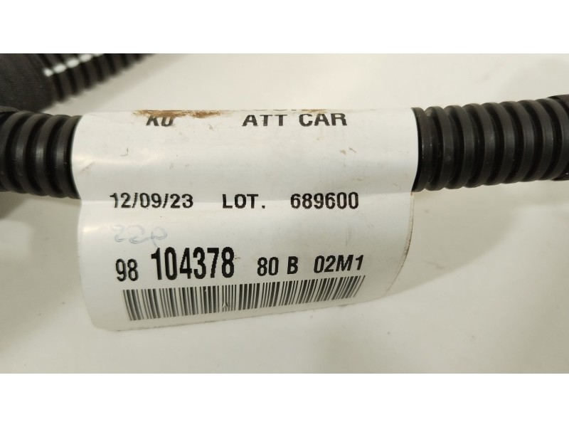 Recambio de cable para peugeot traveller autobús (v_) 2.0 bluehdi 145 referencia OEM IAM 9810437880  