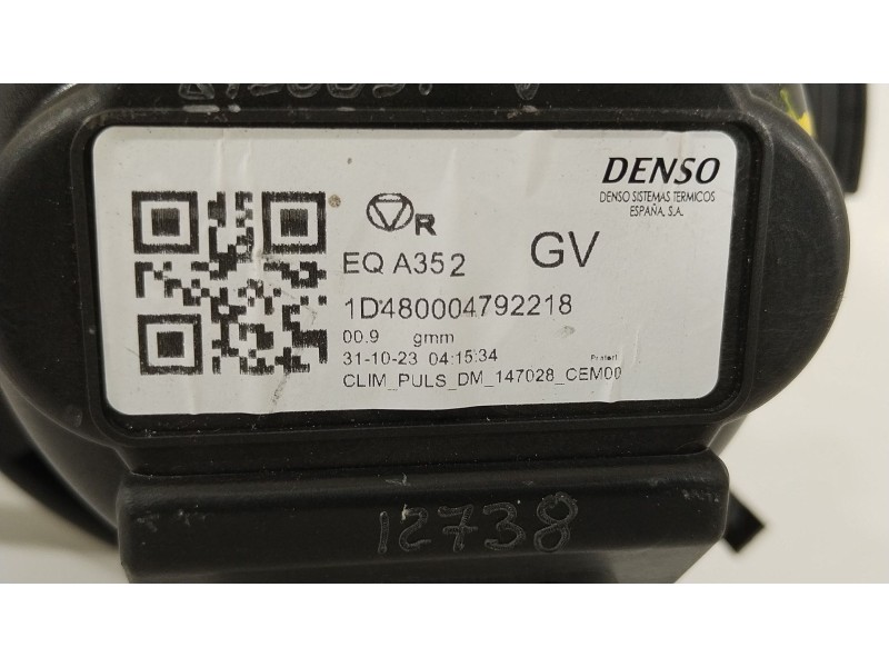 Recambio de ventilador calefaccion para peugeot traveller autobús (v_) 2.0 bluehdi 145 referencia OEM IAM 1609690180 EQA352 