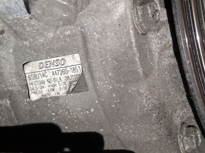 Recambio de compresor aire acondicionado para bmw 3 (e90) 320 d referencia OEM IAM 4472601851 6SBU14C 