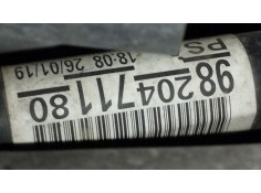 Recambio de transmision delantera derecha para opel combo furgoneta/monovolumen (k9) 1.6 d referencia OEM IAM 9820471180  