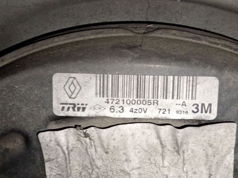 Recambio de servofreno para renault grand scénic iii (jz0/1_) 1.9 dci referencia OEM IAM 472100005R  