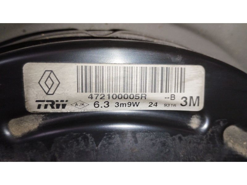 Recambio de servofreno para renault grand scénic iii (jz0/1_) 1.9 dci referencia OEM IAM 472100005R  