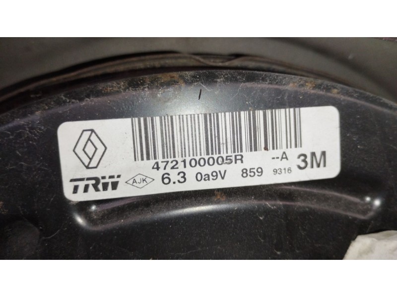Recambio de servofreno para renault megane iii hatchback (bz0/1_, b3_) 1.5 dci referencia OEM IAM 472100005R  