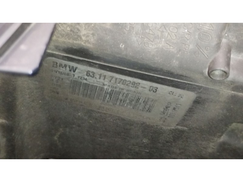 Recambio de faro derecho para bmw 1 (e87) 120 d referencia OEM IAM 63117170292  