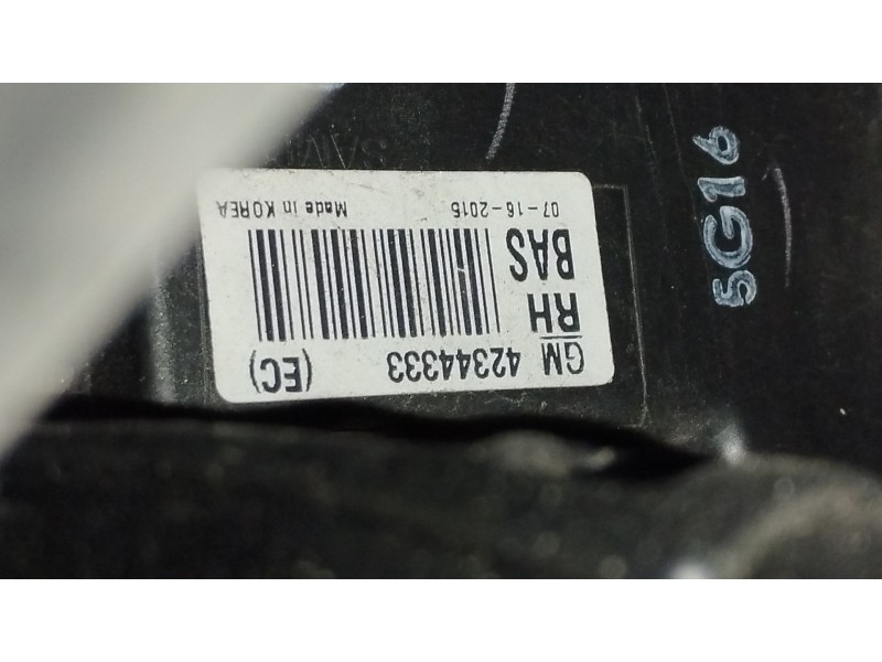 Recambio de faro derecho para opel mokka / mokka x (j13) 1.6 cdti (_76) referencia OEM IAM 42344333  
