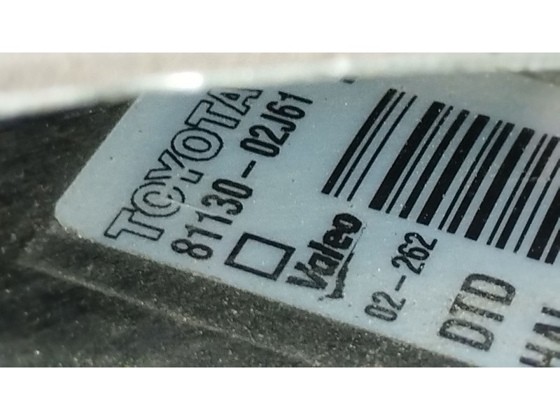 Recambio de faro derecho para toyota auris (_e18_) 1.4 d-4d (nde180_) referencia OEM IAM 8113002J61 89909424 