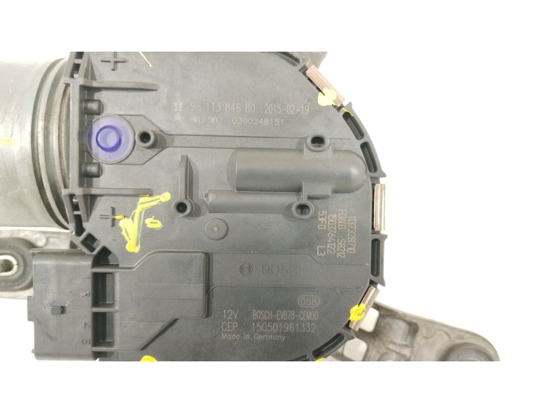 Recambio de motor limpia delantero para nissan qashqai (j11) referencia OEM IAM 9811384680 0390248151 
