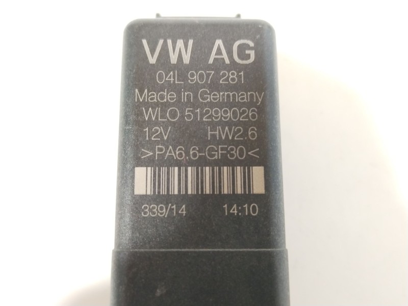 Recambio de caja precalentamiento para audi q3 (8ub, 8ug) 2.0 tdi quattro referencia OEM IAM 04L907281  