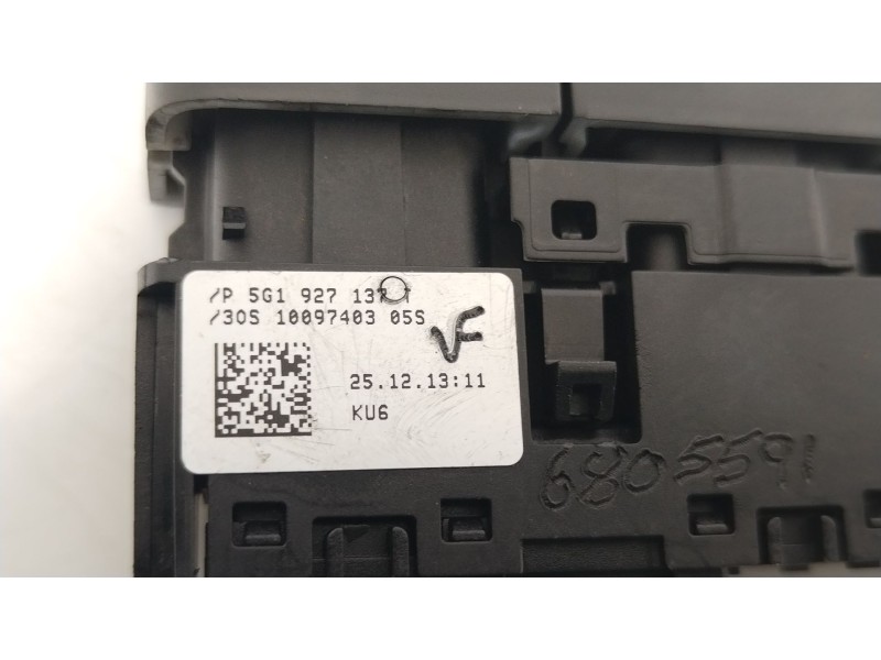 Recambio de mando multifuncion para volkswagen golf vii (5g1, bq1, be1, be2) 1.6 tdi referencia OEM IAM 5G1927137T  