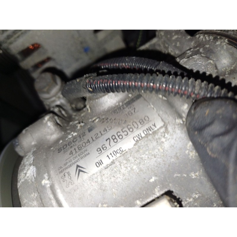 Recambio de compresor aire acondicionado para peugeot 308 i (4a_, 4c_) 1.6 hdi referencia OEM IAM 9678656080  