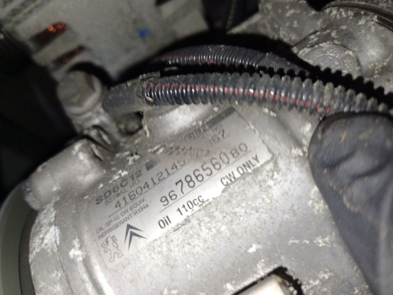 Recambio de compresor aire acondicionado para peugeot 308 i (4a_, 4c_) 1.6 hdi referencia OEM IAM 9678656080  