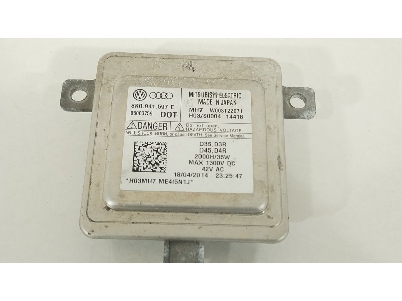 Recambio de centralita faros xenon para audi a5 sportback (8ta) 3.0 tdi quattro referencia OEM IAM 8K0941597E  