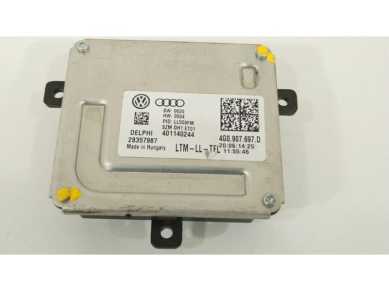 Recambio de centralita faros xenon para audi a5 sportback (8ta) 3.0 tdi quattro referencia OEM IAM 4G0907697D  