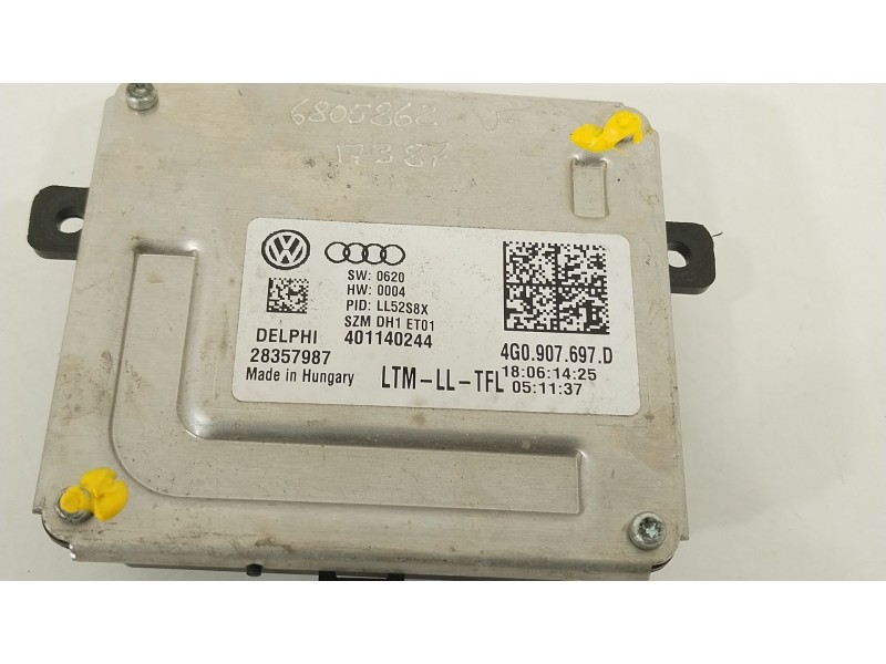 Recambio de centralita faros xenon para audi a5 sportback (8ta) 3.0 tdi quattro referencia OEM IAM 4G0907697D  