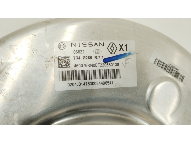 Recambio de servofreno para nissan qashqai iii (j12) 1.3 dig-t referencia OEM IAM 460076RN0E 0204J014763 