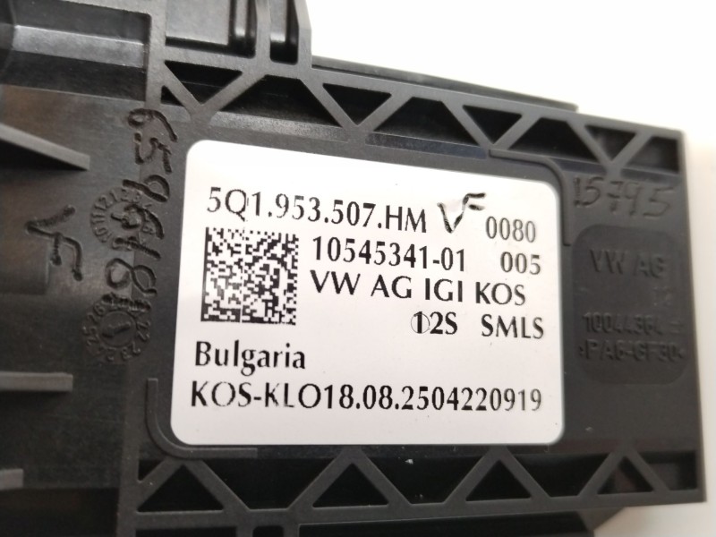 Recambio de mando intermitentes para cupra leon (kl1, ku1, kug) 2.0 tsi referencia OEM IAM 5Q1953507HM  