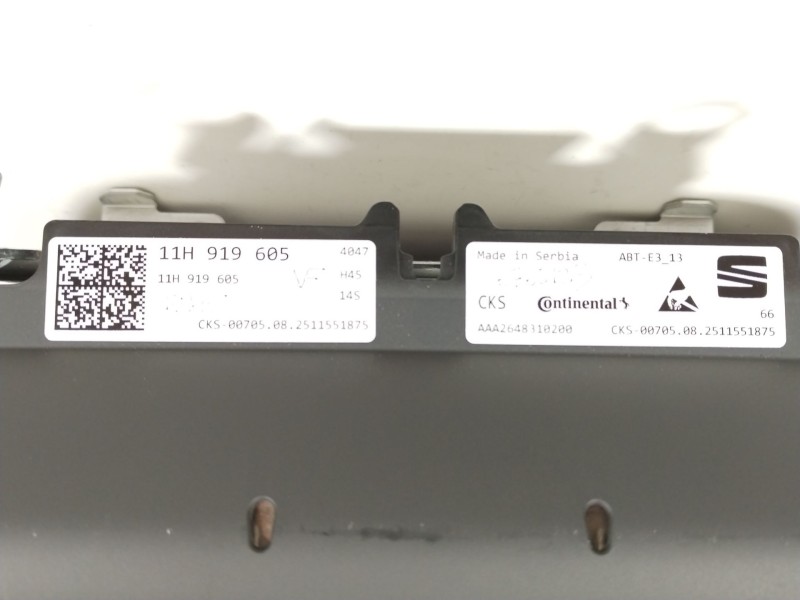 Recambio de pantalla multifuncion para cupra leon (kl1, ku1, kug) 2.0 tsi referencia OEM IAM 11H919605  