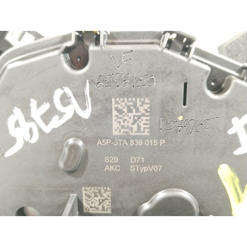 Recambio de cerradura puerta trasera izquierda para cupra leon (kl1, ku1, kug) 2.0 tsi referencia OEM IAM 5TA839015P  