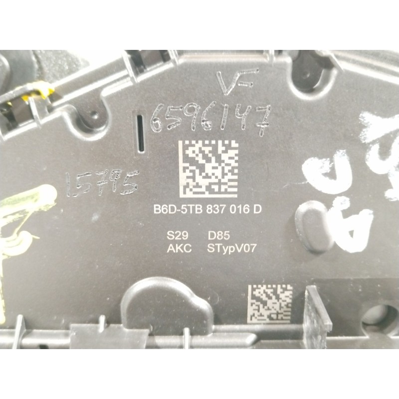 Recambio de cerradura puerta delantera derecha para cupra leon (kl1, ku1, kug) 2.0 tsi referencia OEM IAM 5TB837016D  