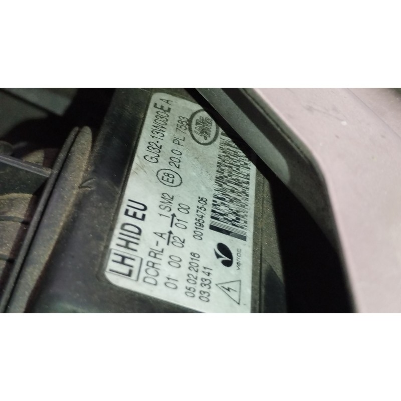 Recambio de faro izquierdo para land rover range rover evoque (l538) 2.0 d referencia OEM IAM GJ3213W030E  