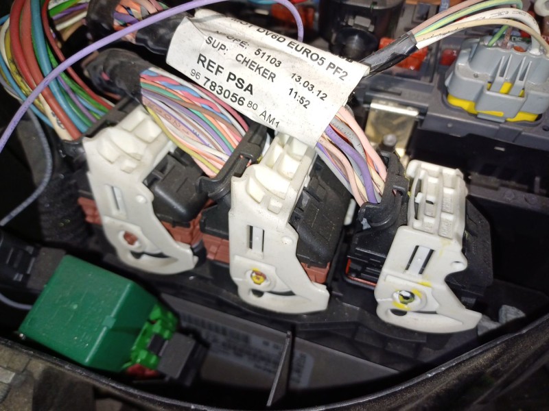 Recambio de centralita motor uce para peugeot 308 i (4a_, 4c_) 1.6 hdi referencia OEM IAM 9678818280  