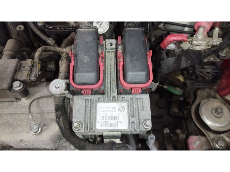Recambio de centralita motor uce para fiat 500 (312_) 1.2 (312axa1a) referencia OEM IAM 51847332  