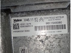 Recambio de centralita motor uce para peugeot 208 i (ca_, cc_) 1.2 puretech 82 referencia OEM IAM 9811545080 HW9800913080  2