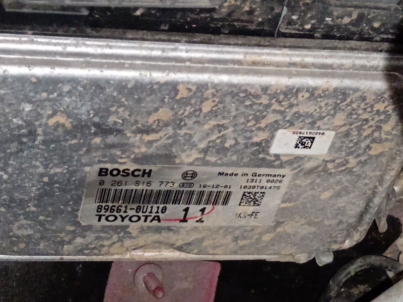 Recambio de centralita motor uce para toyota yaris (_p13_) 1.0 (ksp130_) referencia OEM IAM 896610U110 0261S16773 