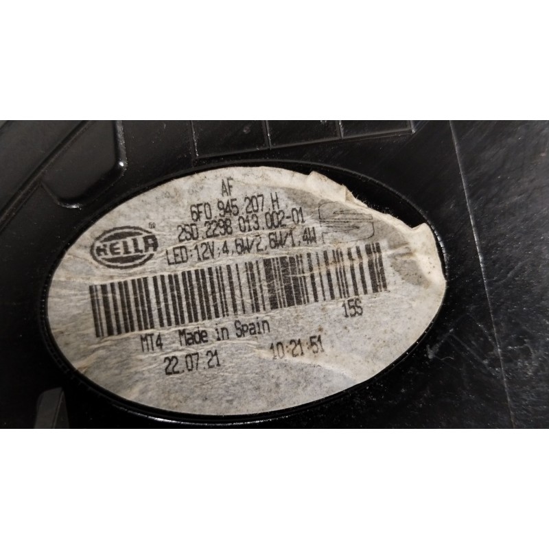 Recambio de piloto trasero izquierdo para seat ibiza v (kj1, kjg) 1.0 tsi referencia OEM IAM 6F0945207H 2502298013002 