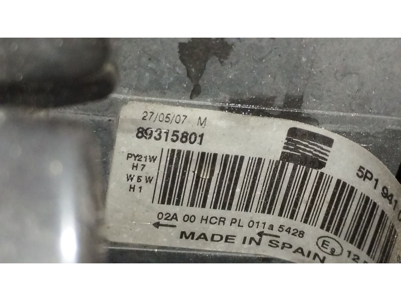 Recambio de faro derecho para seat altea xl (5p5, 5p8) 2.0 tdi 16v referencia OEM IAM 5P1941006D 89315801 