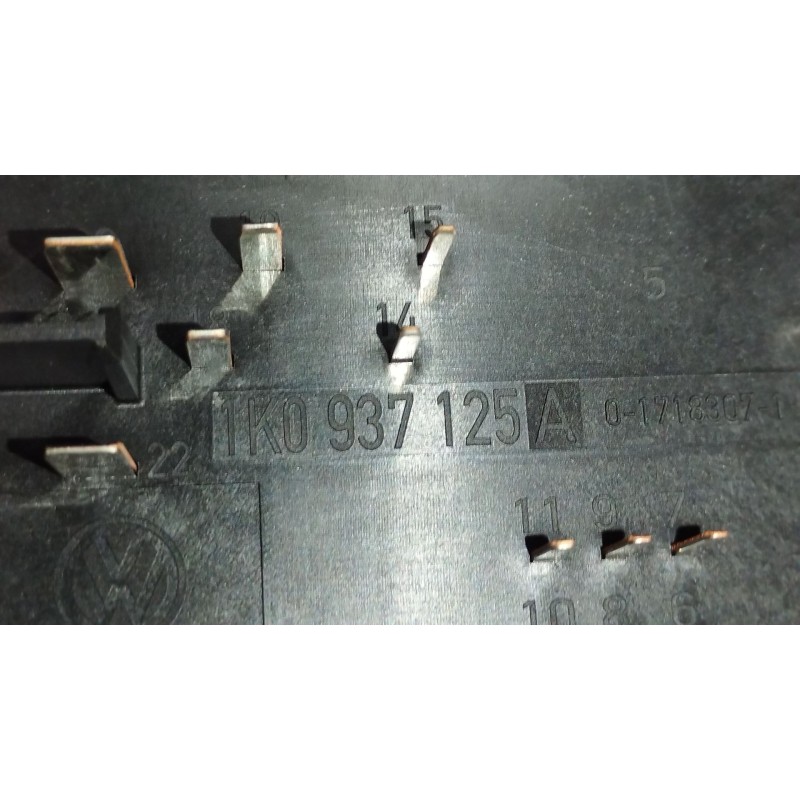Recambio de caja reles / fusibles para seat altea xl (5p5, 5p8) 2.0 tdi 16v referencia OEM IAM 1K0937125A  