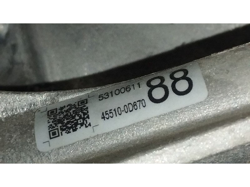Recambio de cremallera direccion para toyota yaris (_p21_, _pa1_, _ph1_) 1.5 hybrid (mxph11) referencia OEM IAM 455100D670 53100