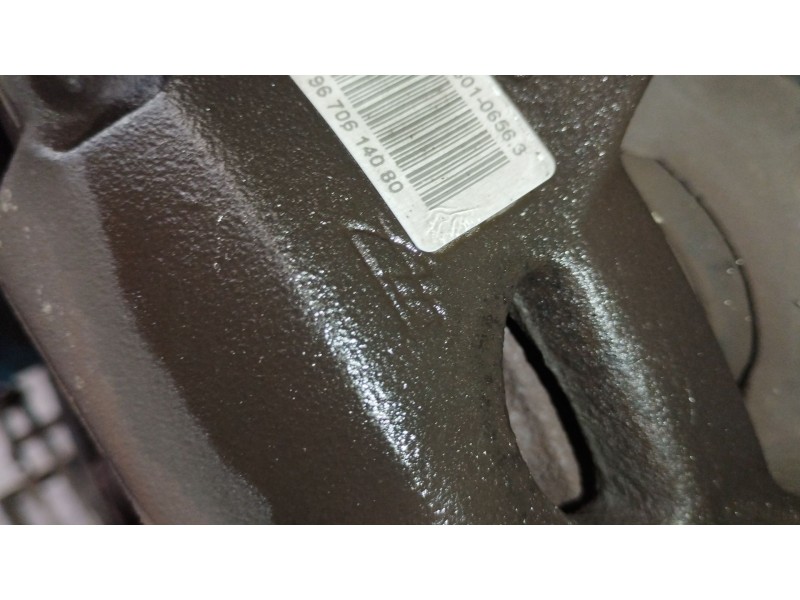 Recambio de pinza freno delantera derecha para peugeot partner tepee 1.6 bluehdi 100 referencia OEM IAM 9670614080  