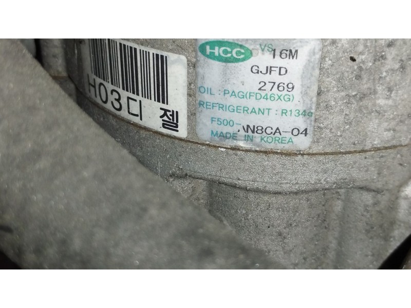 Recambio de compresor aire acondicionado para hyundai i30 (gd) 1.6 crdi referencia OEM IAM F500AN8CA04  