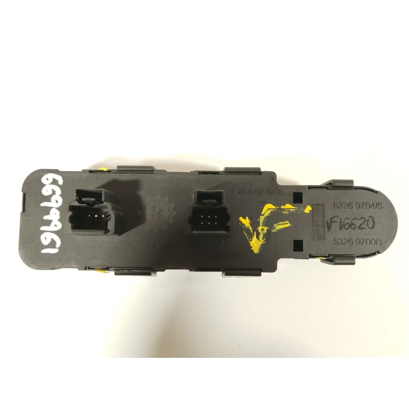 Recambio de mando elevalunas delantero izquierdo para peugeot 307 cc (3b) 2.0 16v referencia OEM IAM 6554KT 532697045 