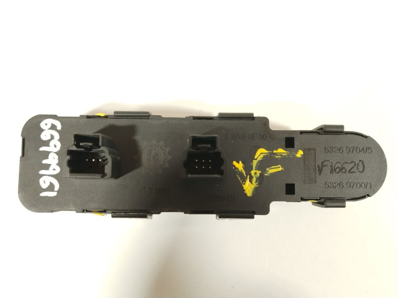 Recambio de mando elevalunas delantero izquierdo para peugeot 307 cc (3b) 2.0 16v referencia OEM IAM 6554KT 532697045 