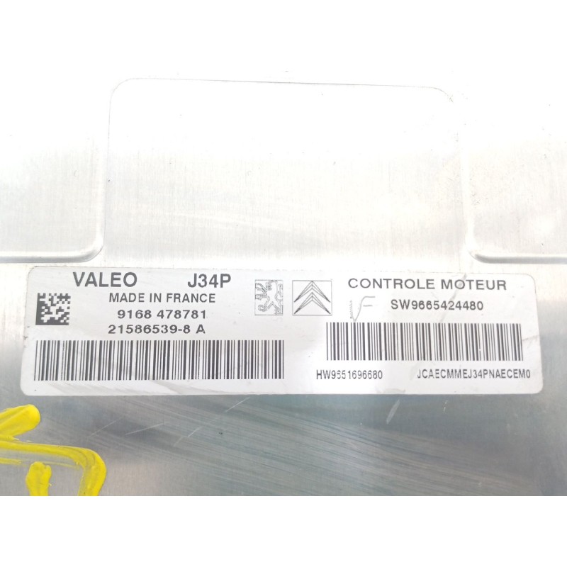 Recambio de centralita motor uce para citroën c2 (jm_) 1.4 referencia OEM IAM 9665424480 9651696680 9168478781