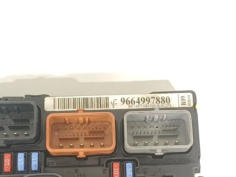 Recambio de caja reles / fusibles para citroën c2 (jm_) 1.4 referencia OEM IAM 9664997880 BSMR0900 