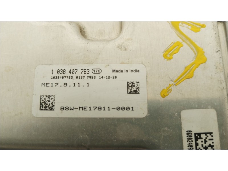 Recambio de centralita motor uce para hyundai i10 ii (ba, ia) 1.0 referencia OEM IAM 3910104591 1038407763 