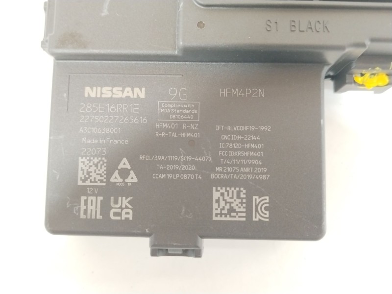 Recambio de modulo electronico para nissan qashqai iii (j12) 1.3 dig-t referencia OEM IAM 285E16RR1E  